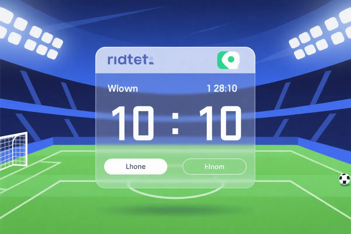 世界杯实时比分与赛况概览示意图